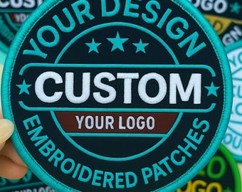 Individuell gestickte Logo-Patches, Großbestellung