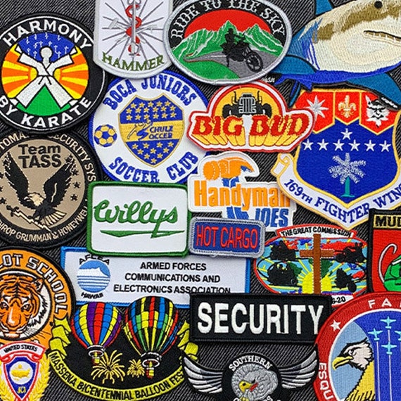 Custom Velcro Patches Wholesale No Minimum- Iron on Patches