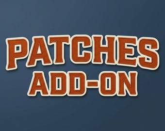Custom Embroidery Patches Add-On