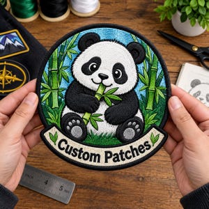Custom Iron On Patch - Embroidered Business Logo Patch - Party Event Patch Wholesale - Free Shipping