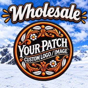 Custom Embroidered Patch, Free Shipping, Custom Made, For Parties & Events, Business Logo Patches
