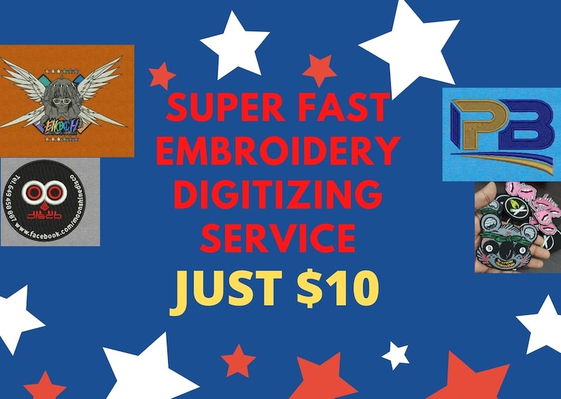Custom Embroidery Patches Embroidery Digitizing Custom Etsy