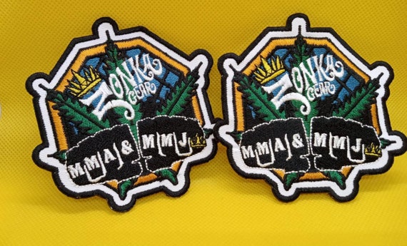 Custom Black Bomb Embroidery Patch For Clothing Sewing Trims And Notions  For Shirts And Jackets From Jonnaean, $8.55