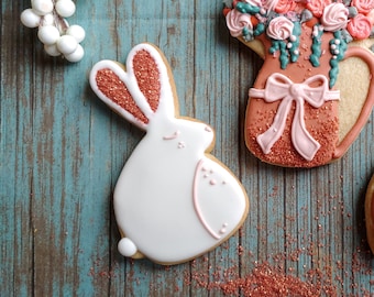Chubby bunny cortador de galletas / Pascua / conejo