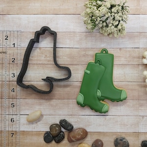 Gartengummi Stiefelpaar Zuckerkeksschneider | Muckstiefel | Regenstiefel | Gärtnerstiefel | Schlamm | Frühling