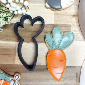 Chubby carrot cookie cutter | Easter | rabbit | garden | bunny