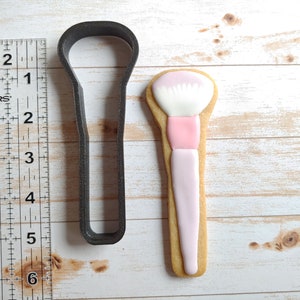 Paint or make-up brush cookie cutter | custom sugar cookies painter artist