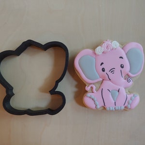 Cute baby elephant cookie cutter | baby shower | new baby
