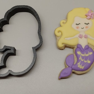 Mermaid cookie cutter