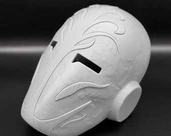 Temple Guard Mask Raw Resin Print