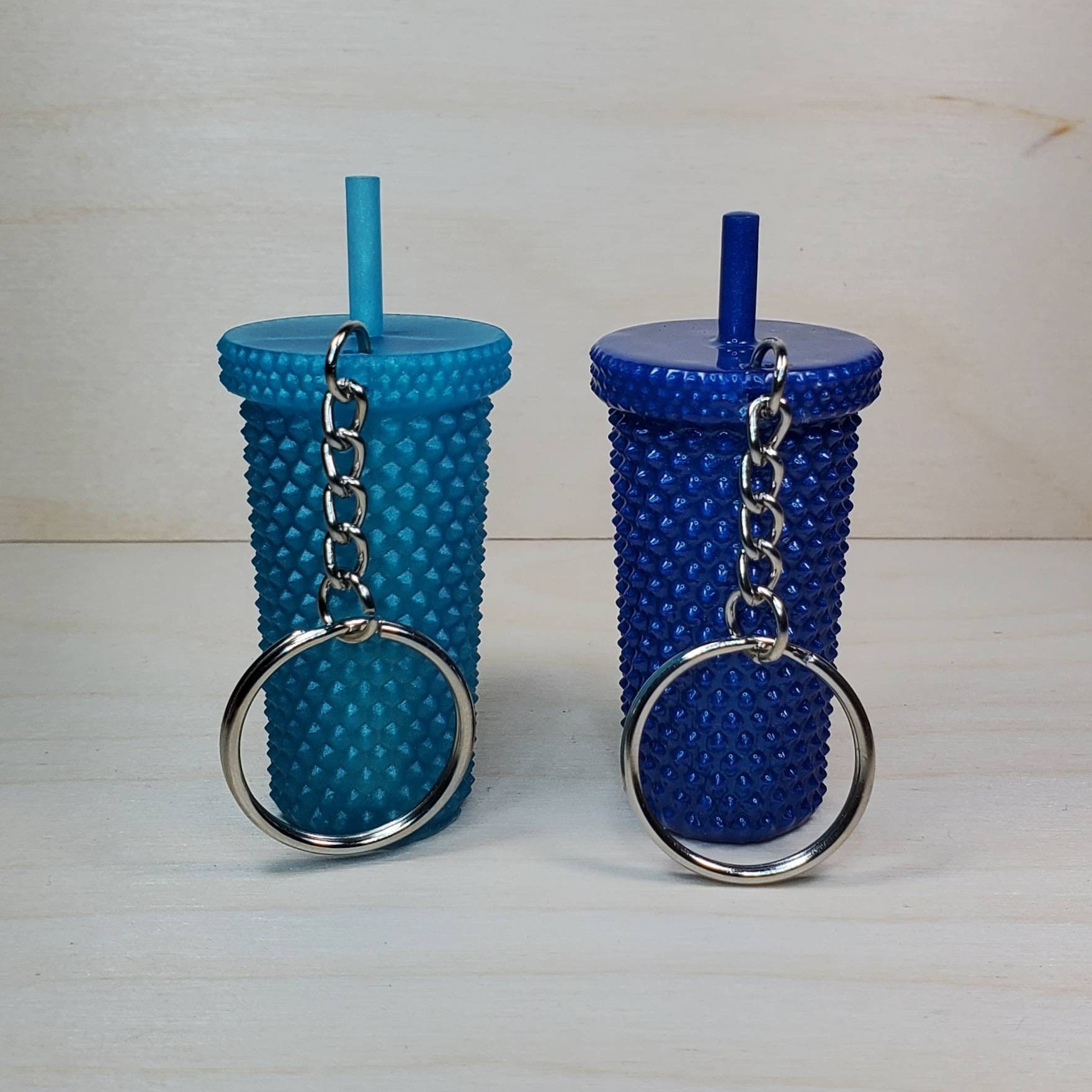 Mini Tumbler Keychain Silicone Mold Matte Glossy Etsy UK