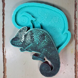 Stampo in silicone camaleonte