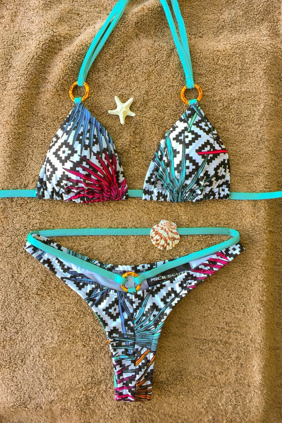cheeky triangle bikini