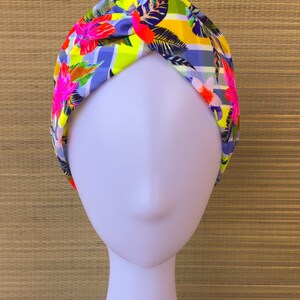 Wide twisted headband