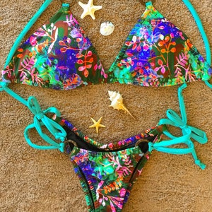 Handmade Bikini, String Bikini, Cheeky Bikini