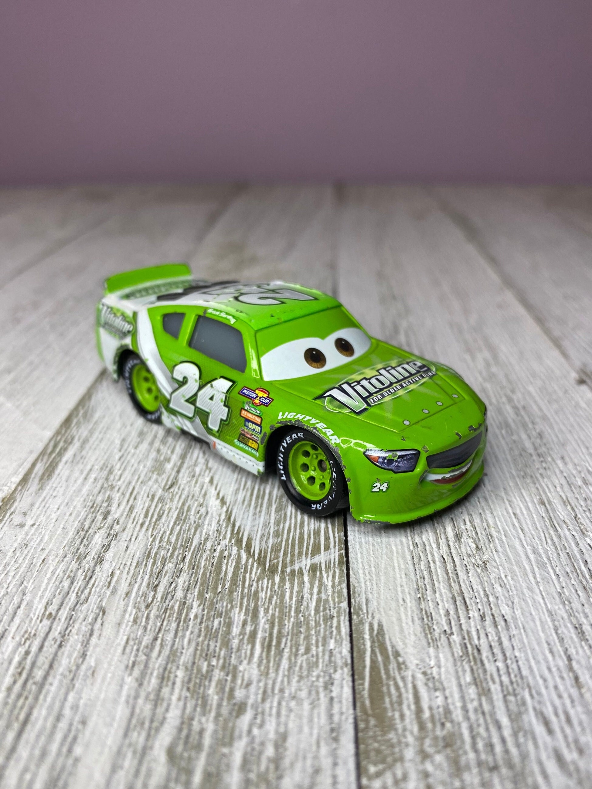 Disney Pixar Cars 3 Brick Yardley #24 Vitoline 3.25” Metal Diecast