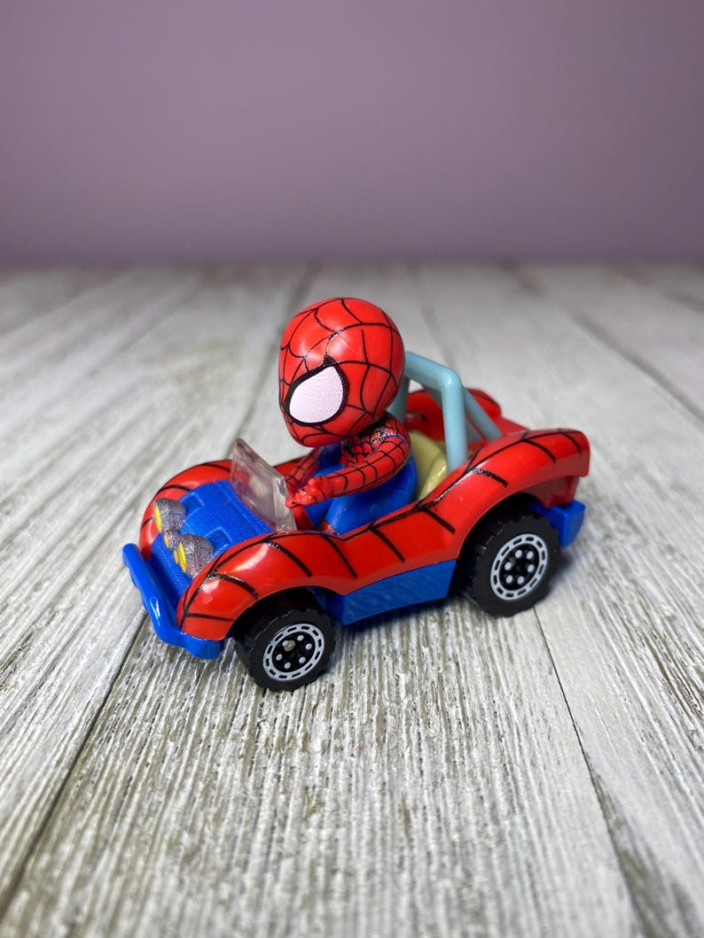 Hot Wheels Racer Verse Marvel Spiderman 2.25” Diecast Car (See Description) bild 8