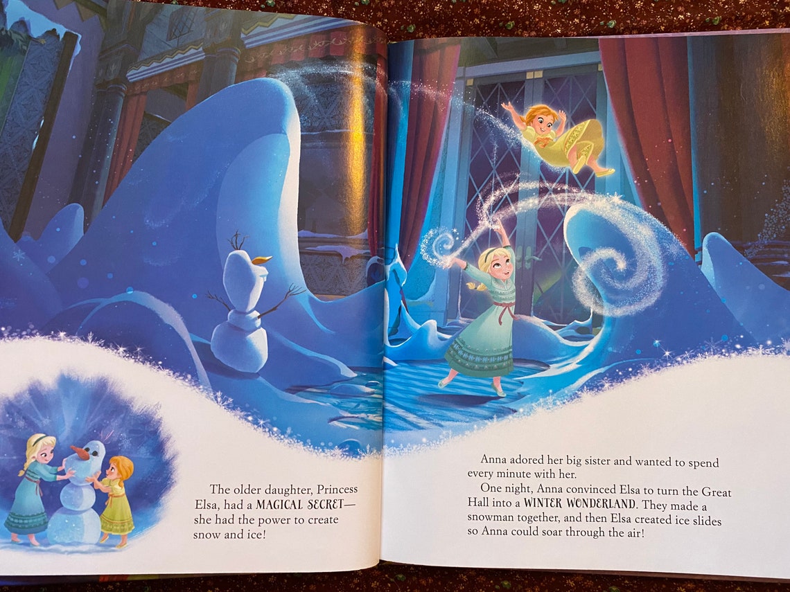 Frozen Big Golden Book 2013 hardcover 11x9 Etsy
