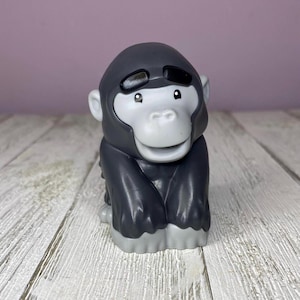 Fisher Price Little People Gorilla 3” Figure, Little People Zoo Animals