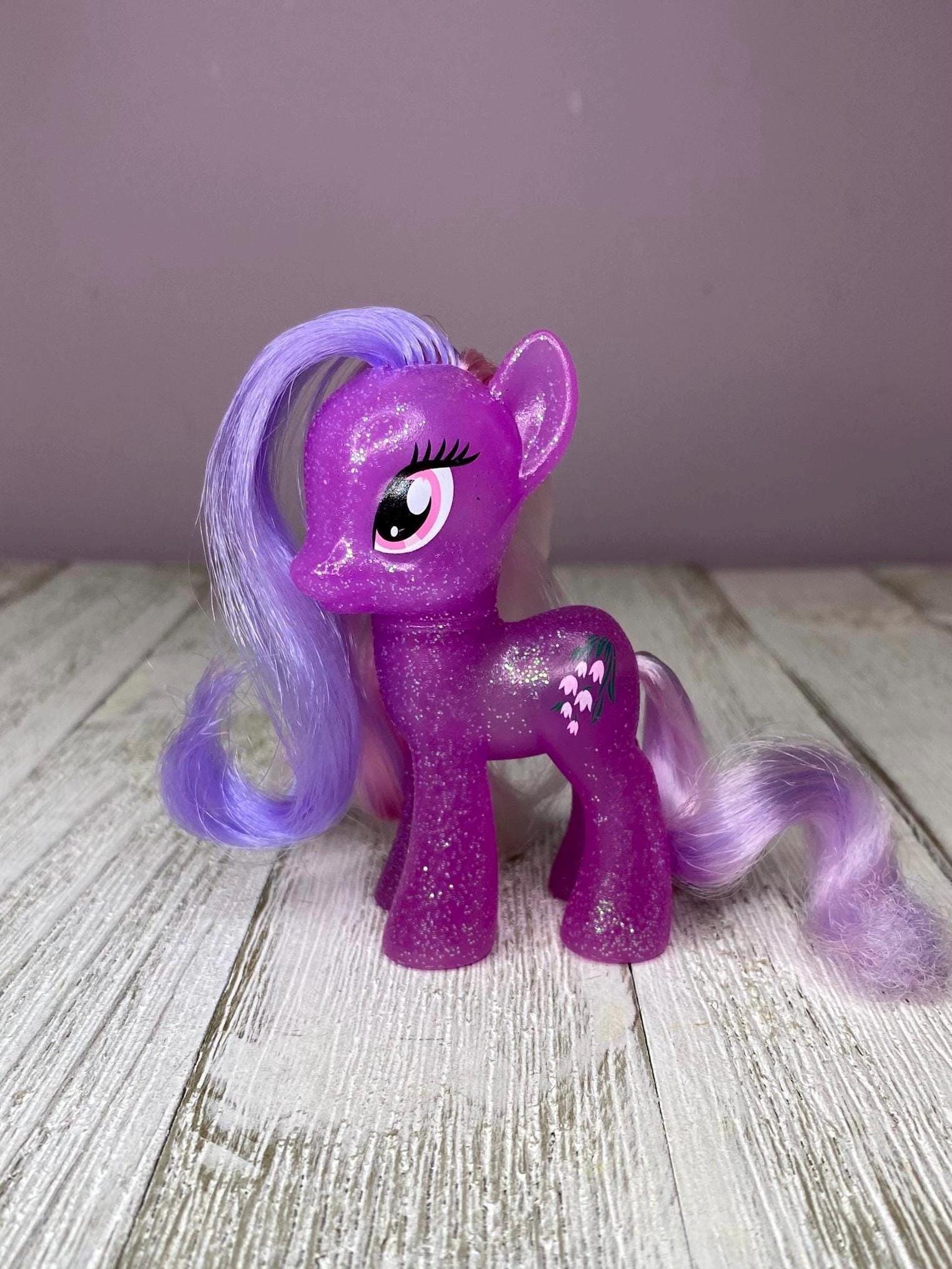 MLP G4 Wysteria 3.25 Glitter Brushable Pony (hasbro My Little Pony  Friendship is Magic) See Description - Etsy