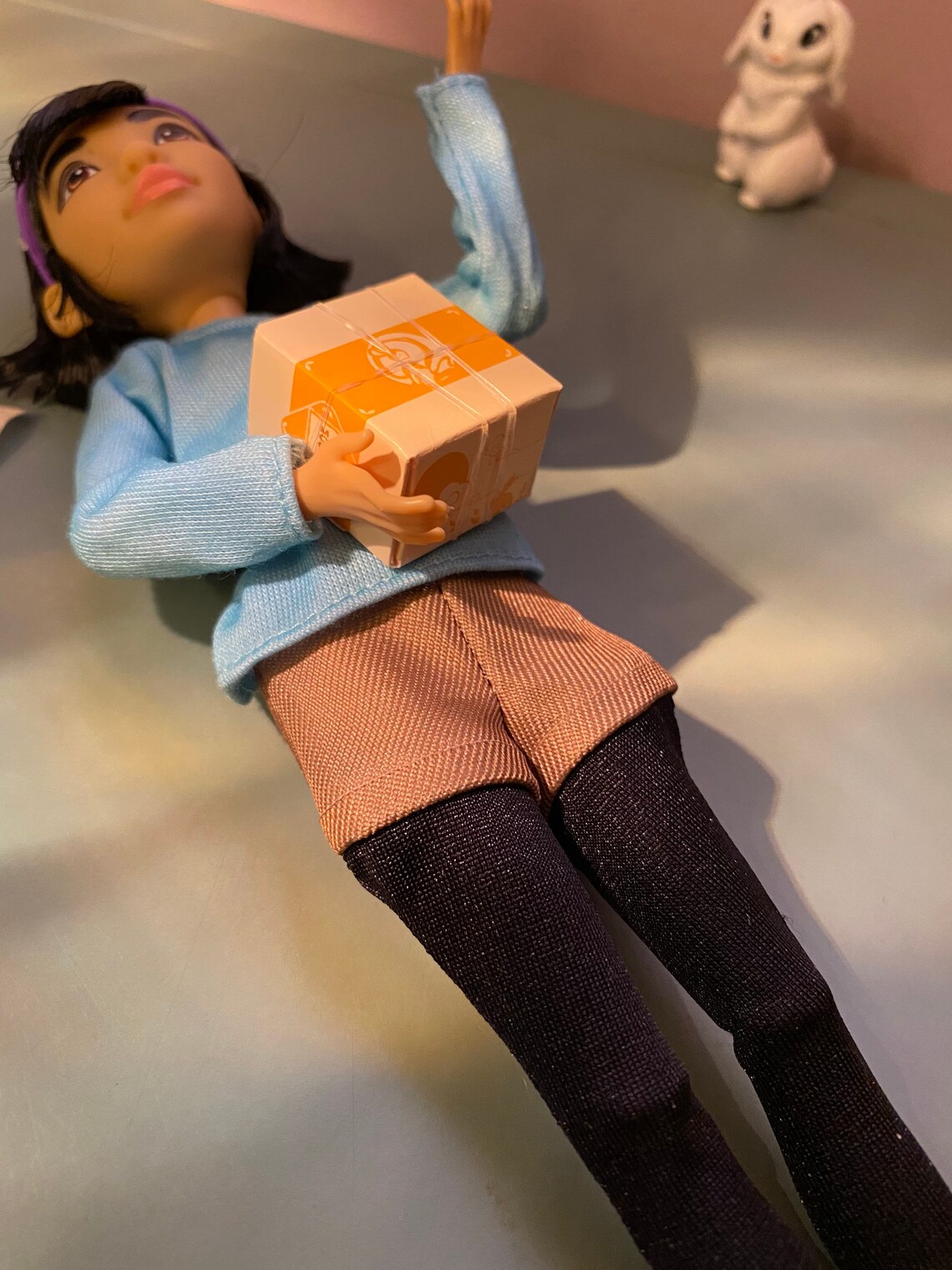over the moon bungee plush doll