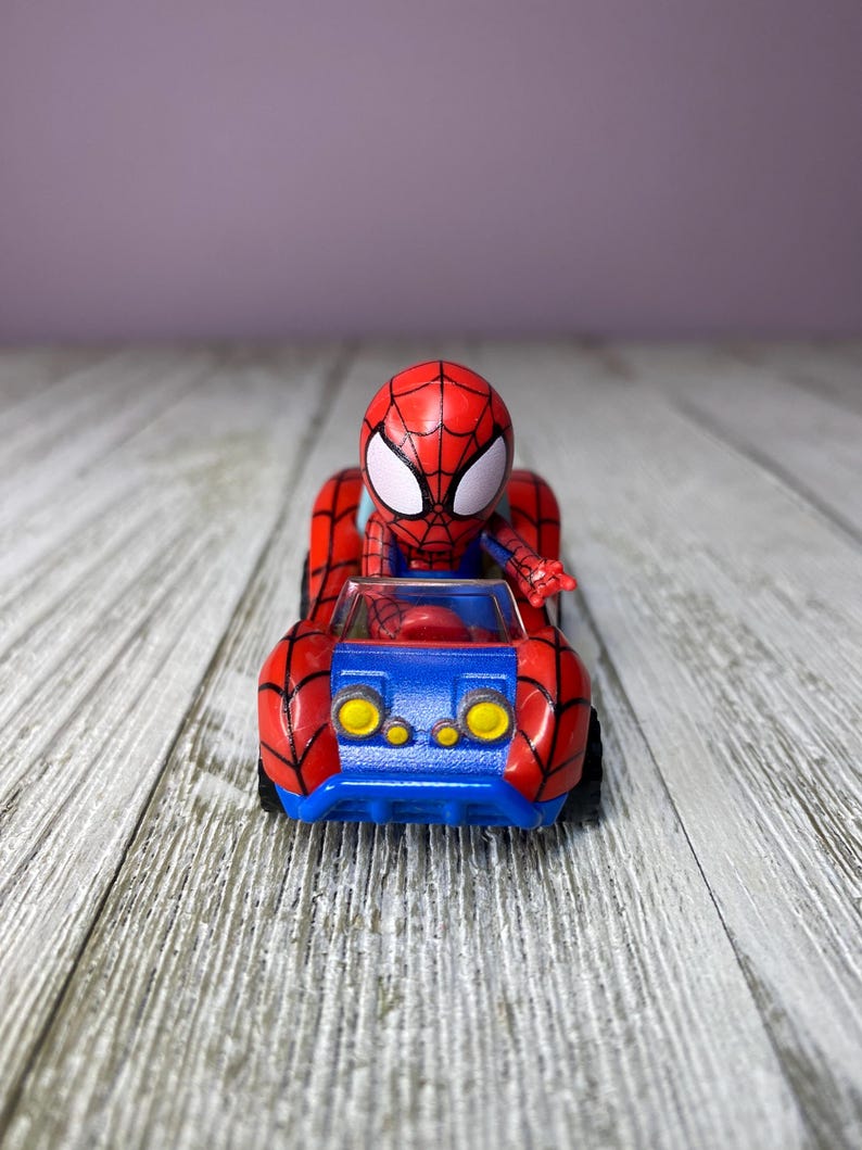 Hot Wheels Racer Verse Marvel Spiderman 2.25” Diecast Car (See Description) bild 7