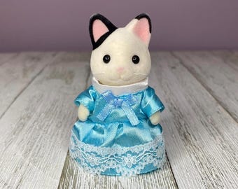 Calico Critters Tuxedo Cat Family Child Daughter Rose Marlowe Replacement Figure (See Description)