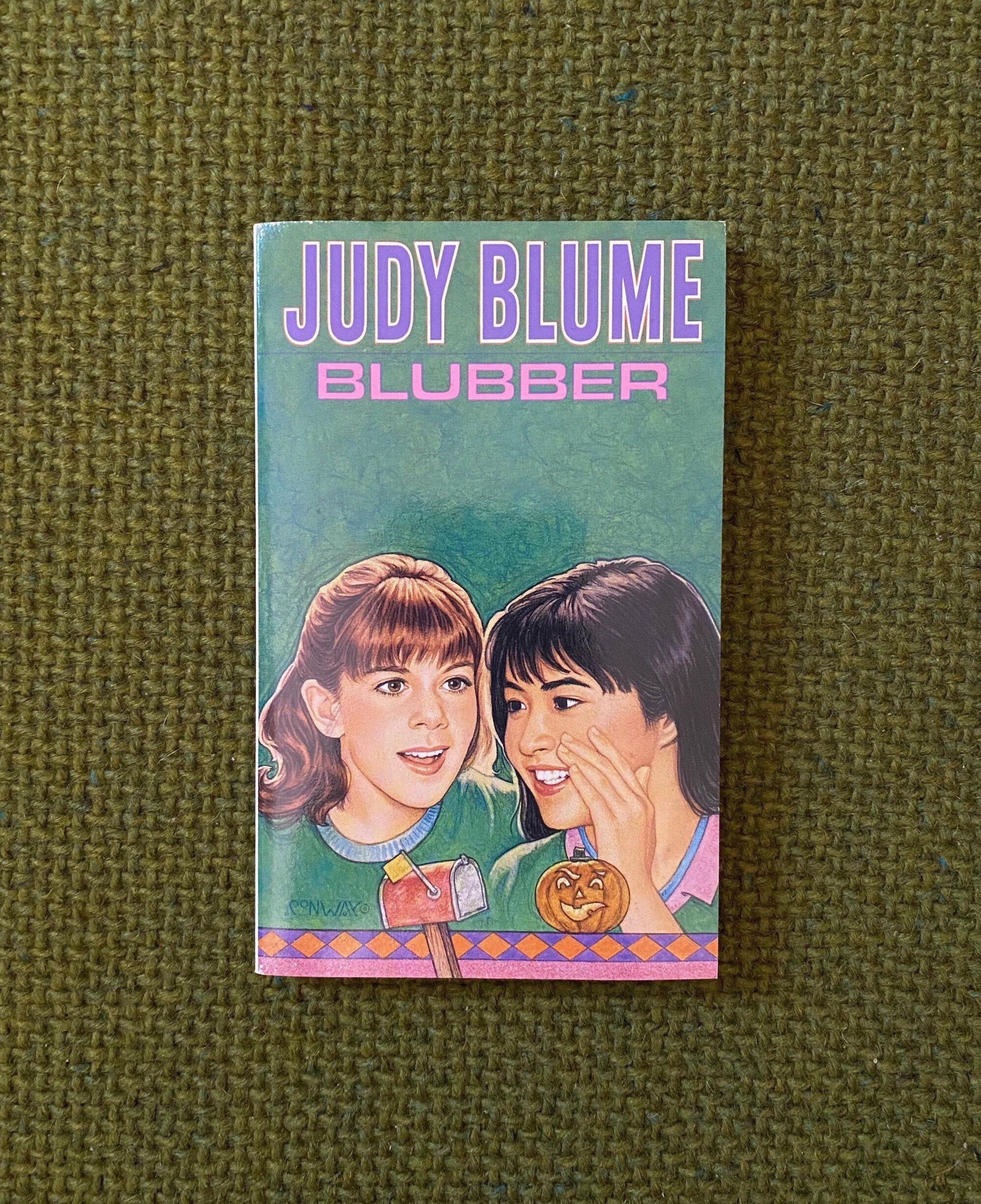 Blubber by. Judy Blume 1991 paperback Etsy
