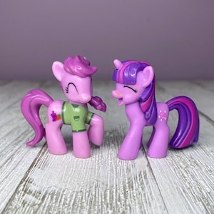 MLP G4 Berryshine and Twilight Sparkle Mini Blind Bag PVC Figures (My Little Pony Friendship is Magic) MLP Blind Bag Figures