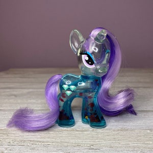 My Little Pony G4 Water Cuties rainbow dash Figure glitter filled wings