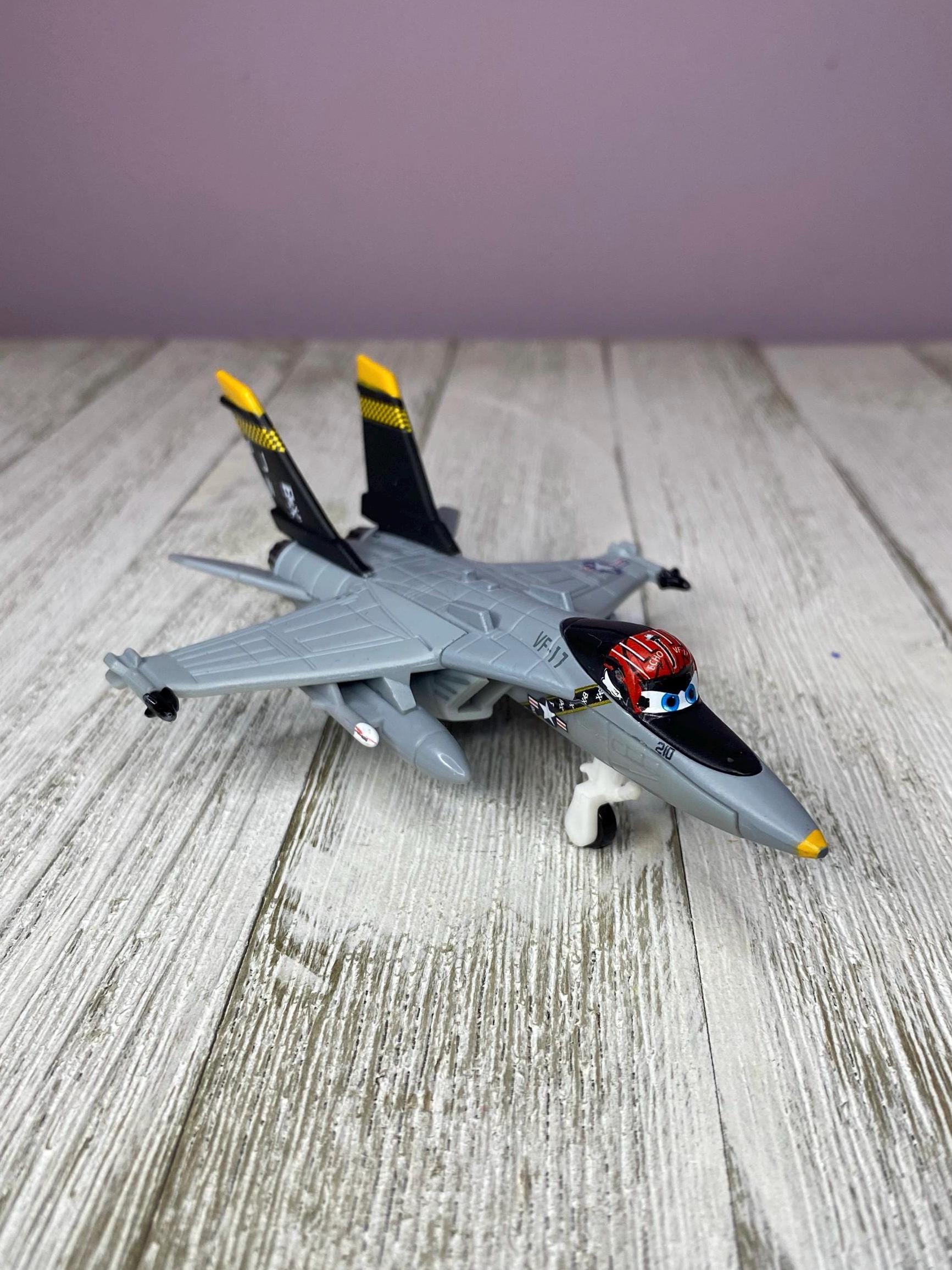 Disney Planes Jolly Wrenches Echo Navy Jet Fighter 5” Diecast