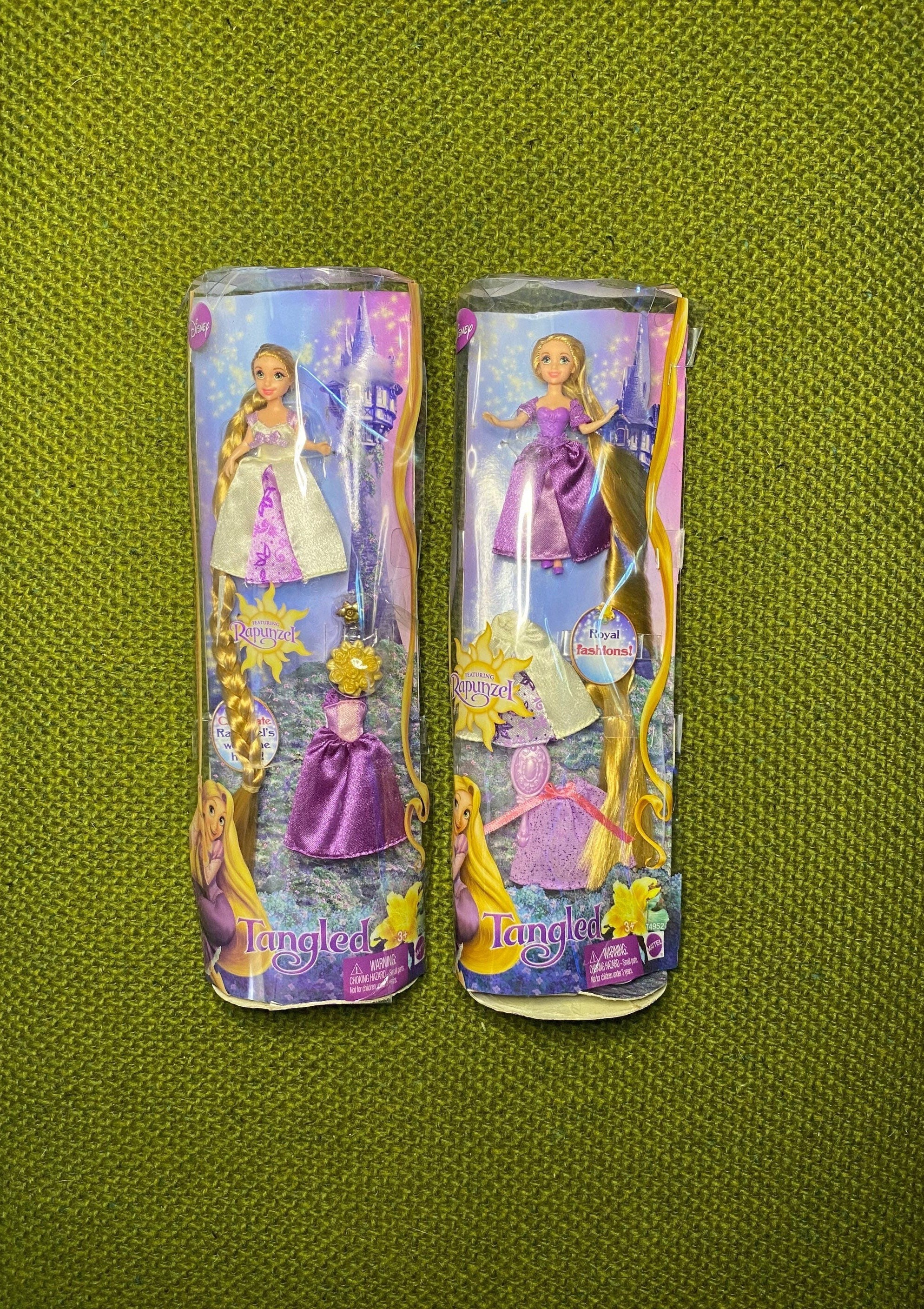 Rare Disney Parks RAPUNZEL Princess Fashion Set TANGLED Polly Pocket Style  Dolls