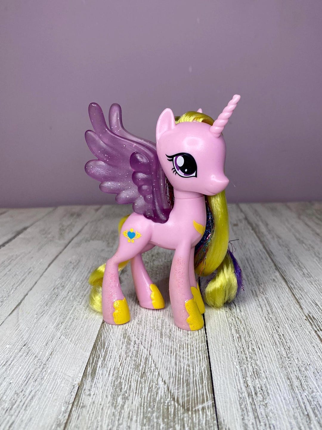 MLP G4 Reboot Princess Cadance 4.25” Brushable Pony Tinsel Hair (hasbro