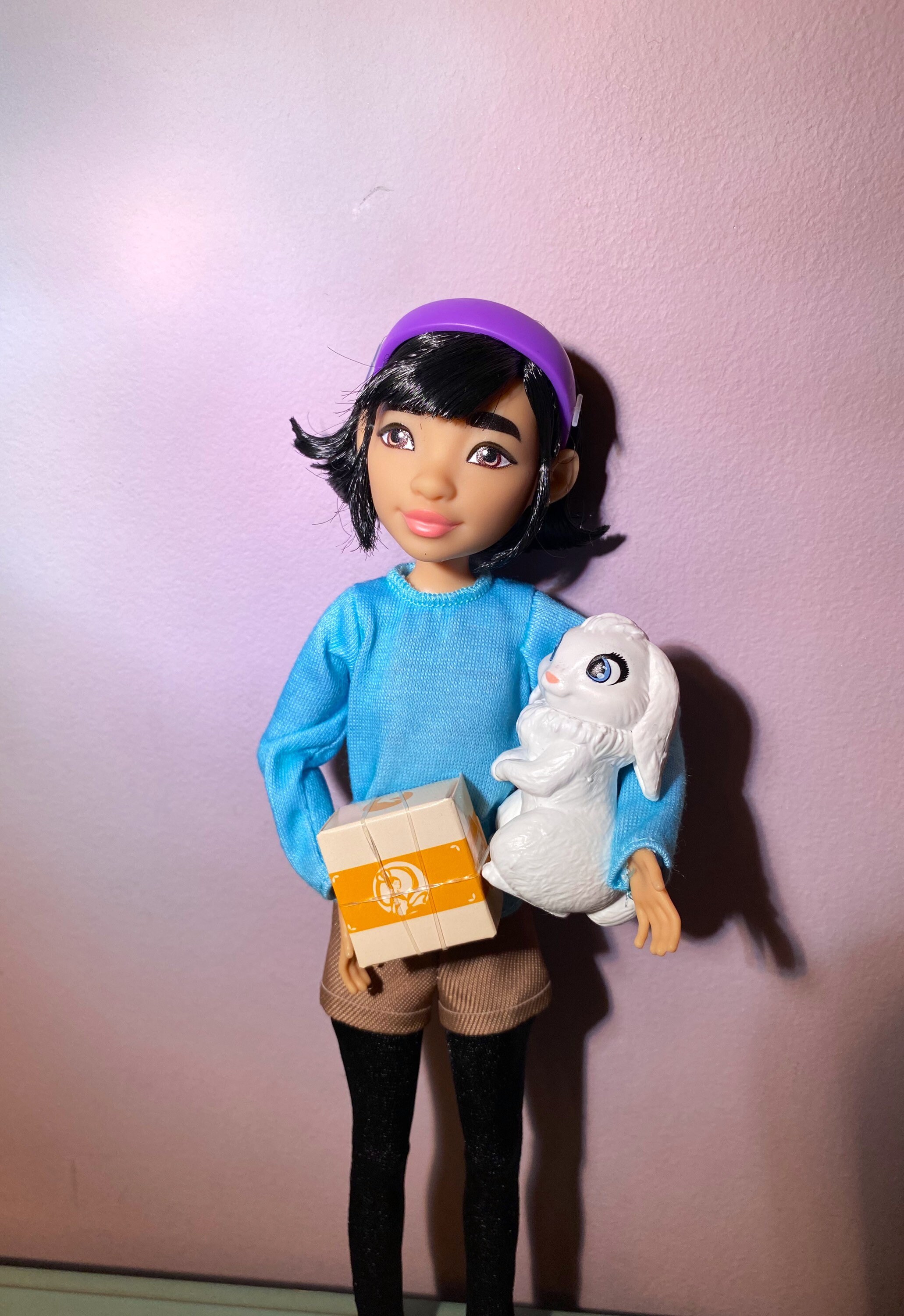 over the moon bungee plush doll