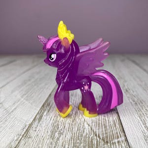 MLP G4 Blind Bag 2” Mini Figure Princess Twilight Sparkle Translucent (Hasbro, My Little Pony Friendship is Magic) MLP Blind Bag Figure