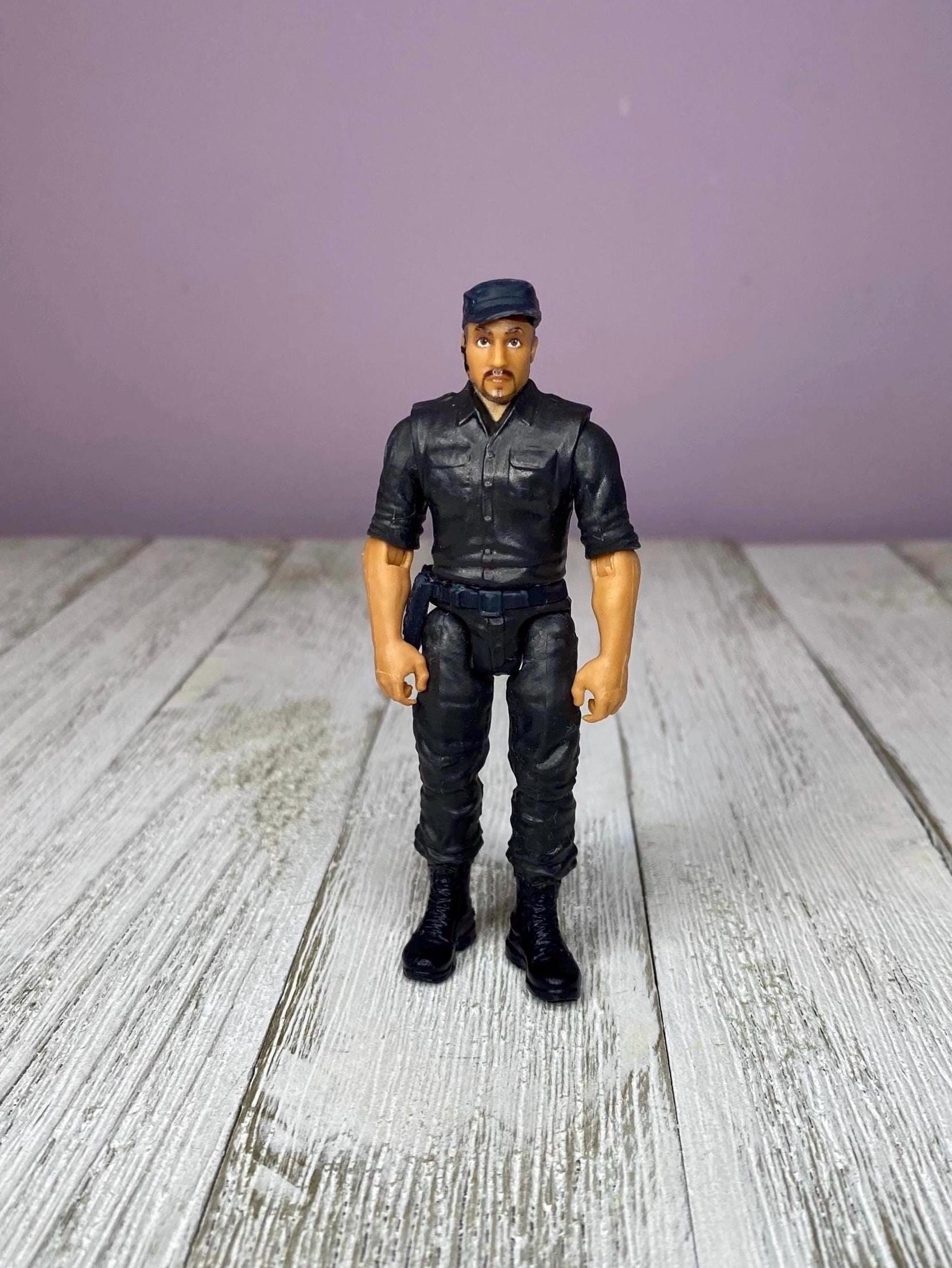 Figurine Jurassic World Stiggy & Mercenary - Édition Rare Avec Erreur - Mattel 2018 - Neuve