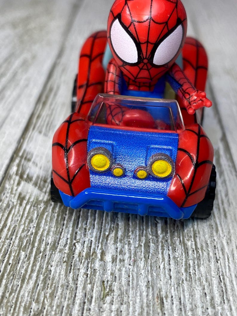 Hot Wheels Racer Verse Marvel Spiderman 2.25” Diecast Car (See Description) bild 9