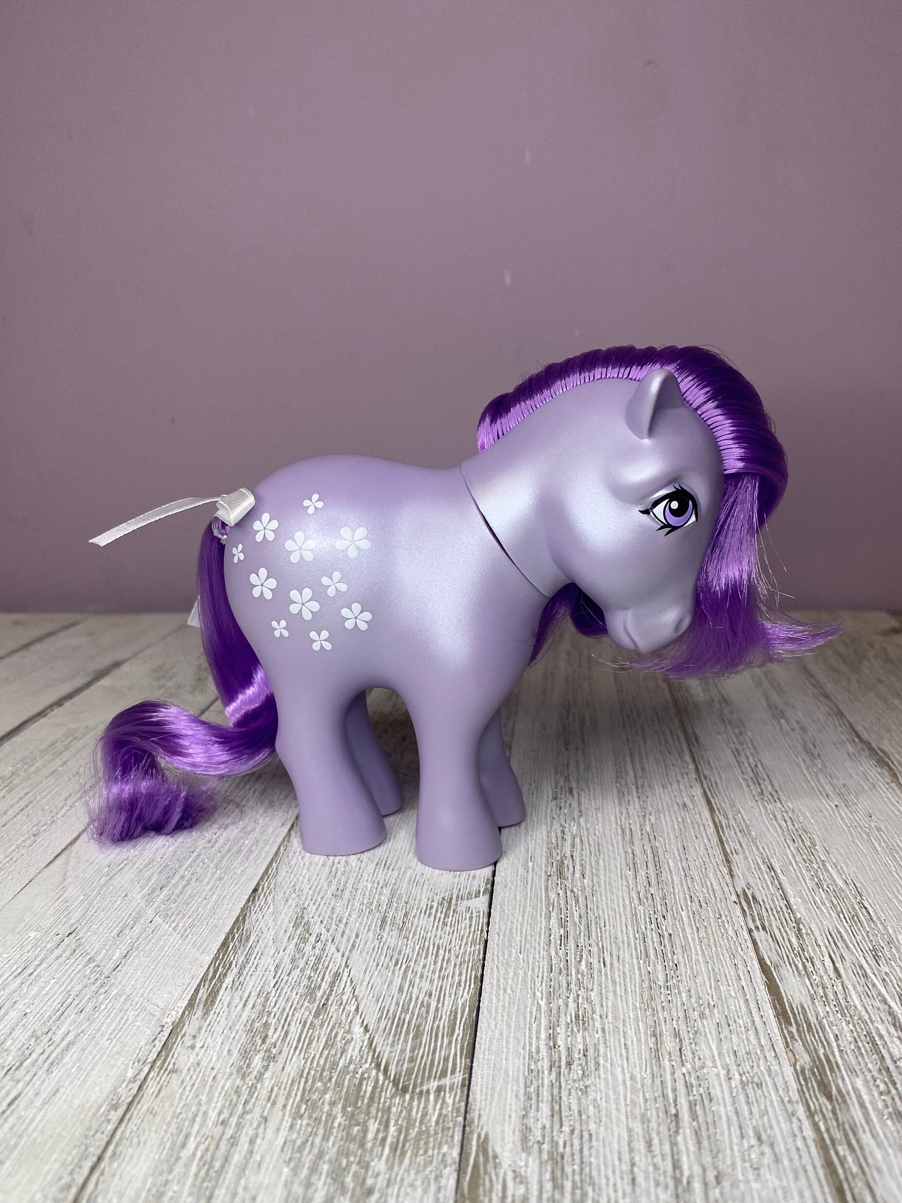 MLP G1 Pearlized Blossom 40th Anniversary Pony Scented