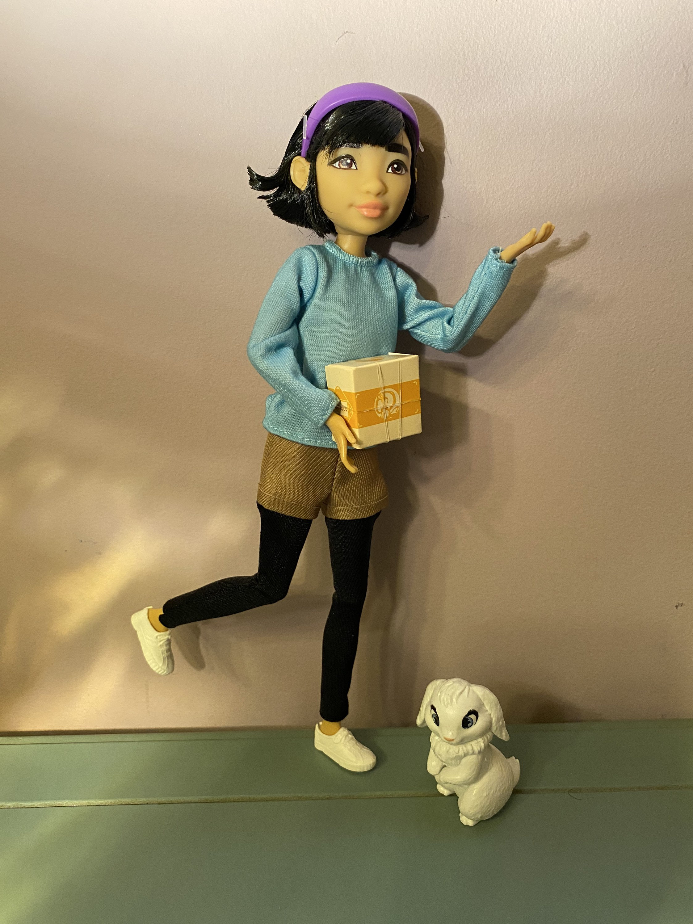 over the moon bungee plush doll