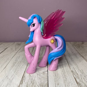 MLP G4 Canterlot Princess Celestia 5” Vinyl Pony Figure (Target Exclusive, Hasbro) My Little Pony Friendship is Magic