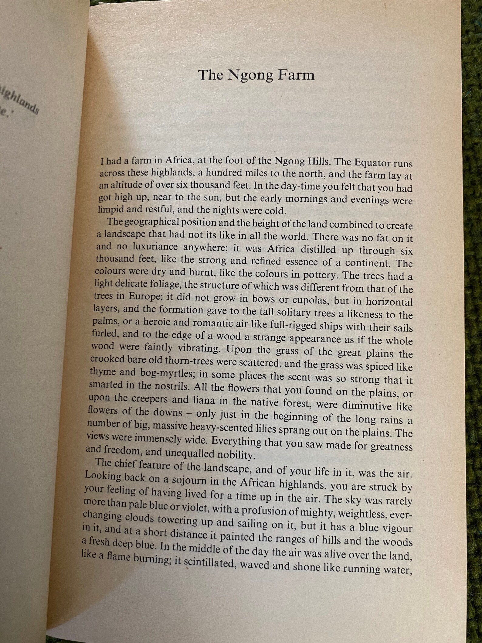 karen blixen shadows on the grass karen blixen shadows on the grass