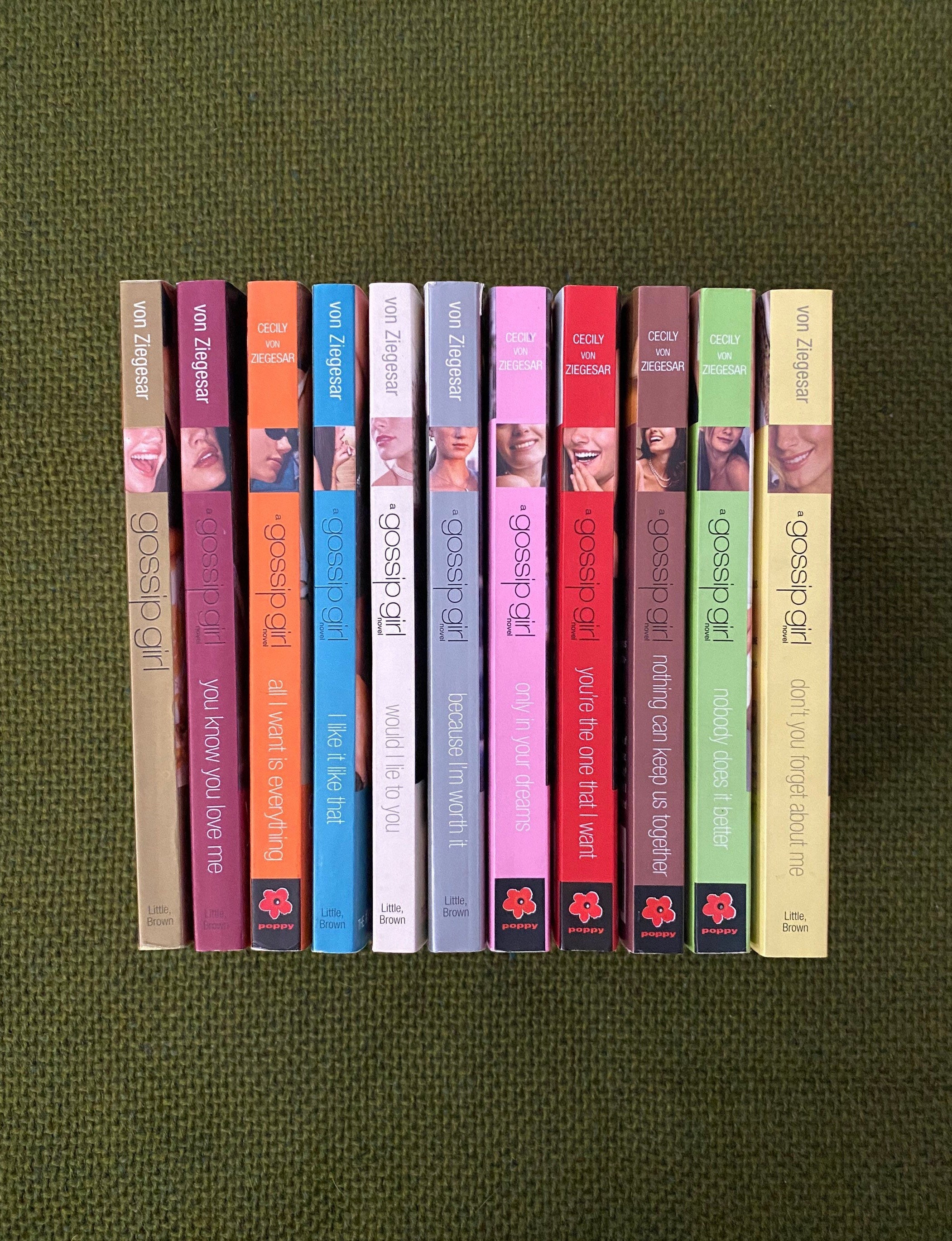 1-11 Gossip Girl Books By. Cecily Von Ziegesar paperbacks 