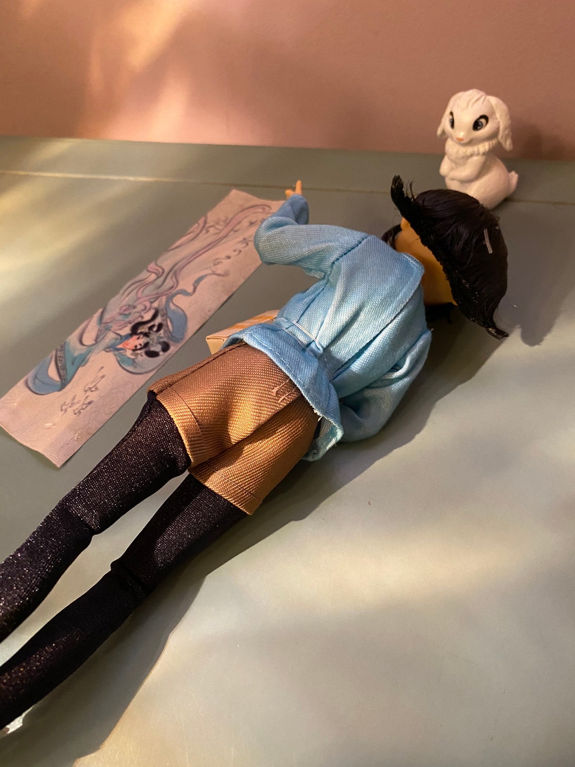 over the moon bungee plush doll