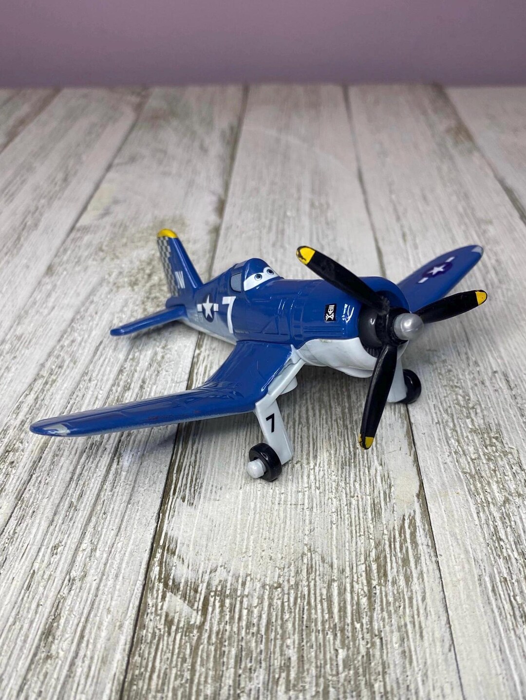 Skipper Riley Toy Disney Planes Fire and Rescue Skipper Riley 3.5” Die-cast Metal Plane ...