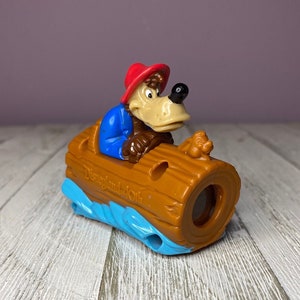 Disney Disneyland Brer Bear 40th Anniversary Splash Mountu McDonalds Toy Figure/Cake Topper 1995 (Flawed/See Description)