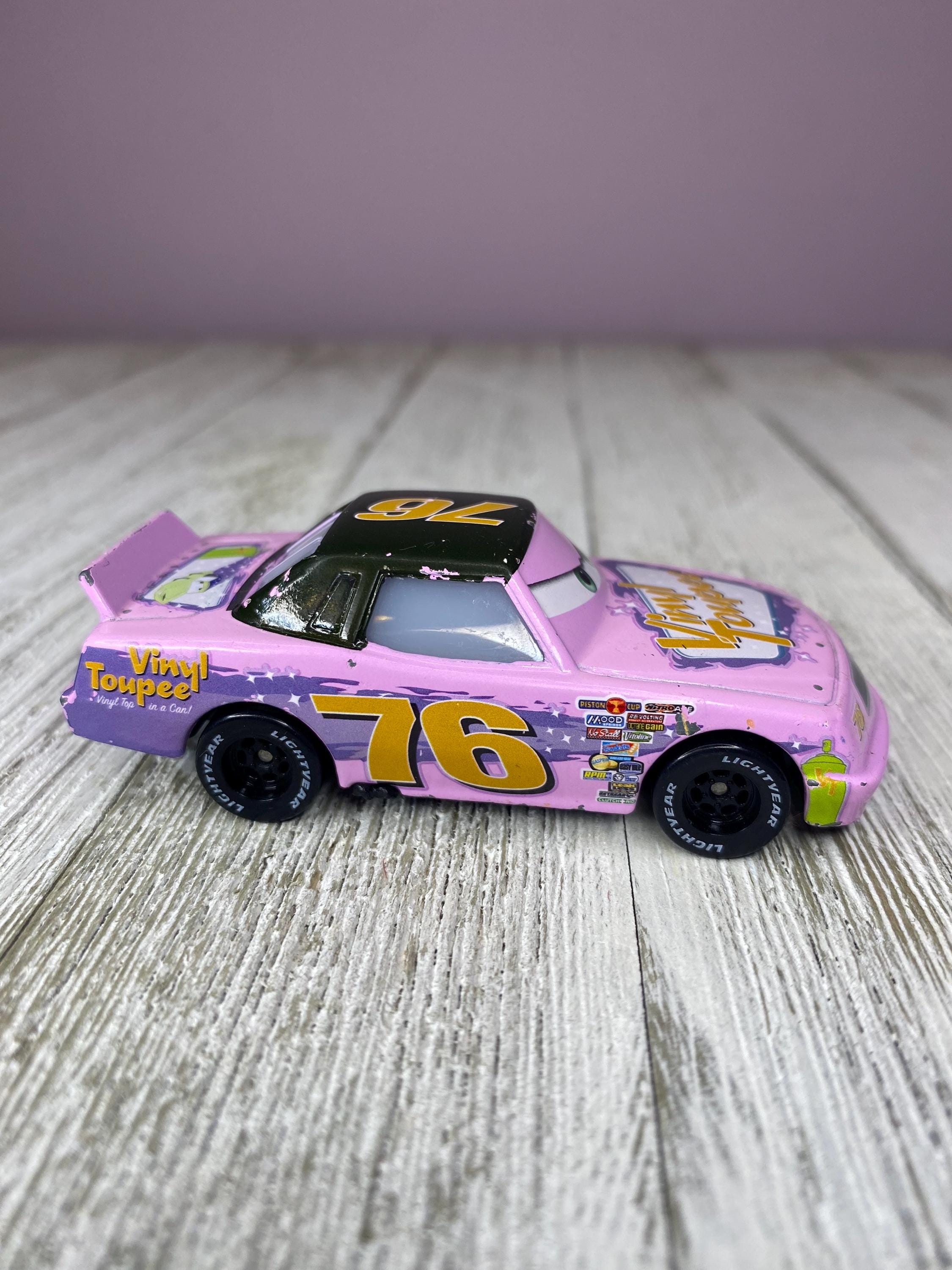 Disney Pixar Cars Crusty Rotor #76 Vinyl Toupee Piston Cup