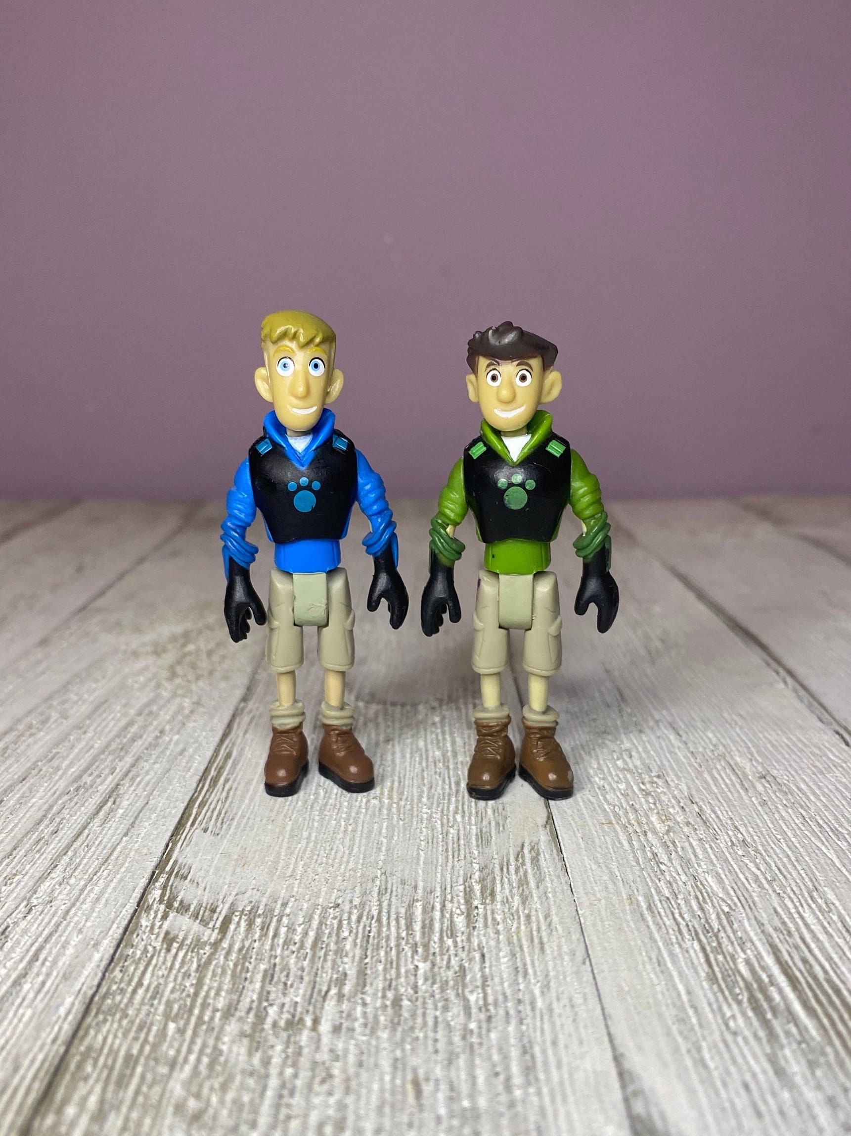 Wild Kratts Brothers Chris and Martin Figures (wild Kratts