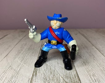 Fisher-Price Great Adventures Wild Western Town Cowboy Sheriff Soldier Figure 1999