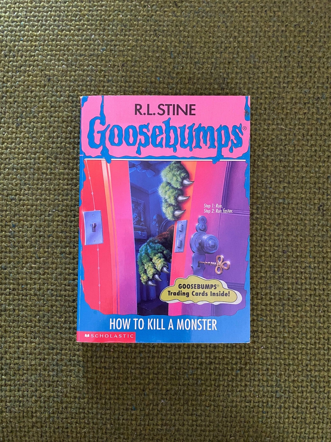 Goosebumps 46 How to Kill a Monster By. R.L. Stine 1996 Paperback
