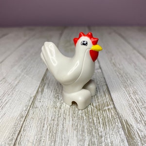 Lego Duplo Chicken Hen Figure Lego Duplo Farm Animals
